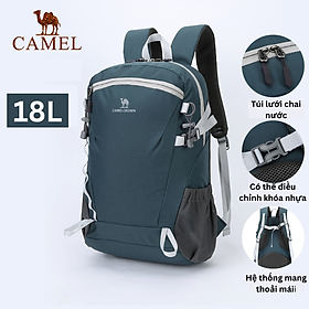 Hình ảnh Review Ba Lô Đi Bộ Đường Dài Ngoài Trời CAMELCROWN Ba Lô Du Lịch Nhẹ 18L