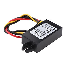 Auto Vehicle Voltage Reducer DC-DC Buck Converter 20-60V to 12V Step-down Voltage Regulator 3A/36W Power Supply Module for Car Waterproof