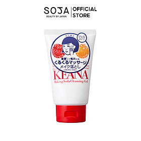 Gel tẩy trang rửa mặt giảm mụn đầu đen 100G Keana Baking Soda Cleansing Gel