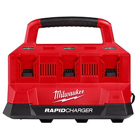 Mua TRẠM SẠC NHANH 6 CỔNG MILWAUKEE M18 PC6 - HÀNG CHÍNH HÃNG
