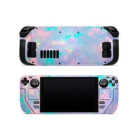 Skin decal dán Steam Deck mẫu Gemstones (dễ dán, đã cắt sẵn chuẩn theo khuôn máy)