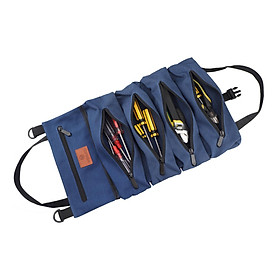Tool Folding Bag Roll Storage Case Hanging Tool Zipper Carrier