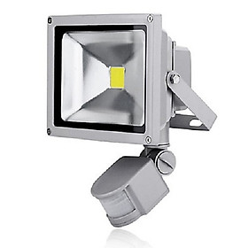 Mua Bộ 2 đèn pha cảm ứng chuyển động 10W lắp nhà xe