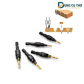 Mua BỘ 5 MŨI KHOAN GỖ CHỈNH CỮ BẮT ÂM MŨI VÍT - HÀNG XỊN