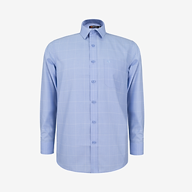Áo sơ mi nam KHATOCO Tailor Fit dài tay A1MD538T1-CNCR790-2707-D