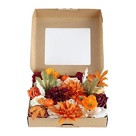 Artificial Flowers Box Set Boxed Flowers for Wedding Indoor Outdoor