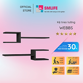Kệ trang trí mini tiện dụng SMLIFE Webbs