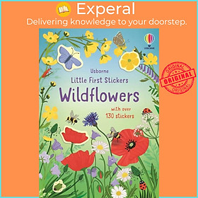 Sách - Little First Stickers Wildflowers by Sarah Watkins (UK edition, paperback)