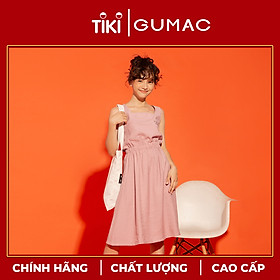 Đầm eo chun thêu GUMAC DA1237
