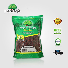 Quả nam việt quất - Cranberry sấy khô Heritage Thái Lan 1kg 