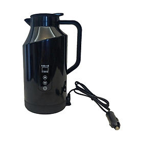 Car Heating Cup Mug Travel Kettle 1500ml Heater Bottle Fast Heating Speed 304 Stainless Steel Portable for Drivers