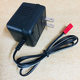 Củ sạc pin 7.2V dung lượng 250mA chân cắm đỏ jack JST