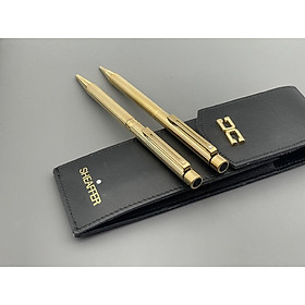 Set bút bi và bút chì Sheaffer Gold Electroplated sản xuất tại Mỹ - 257.1250.35662