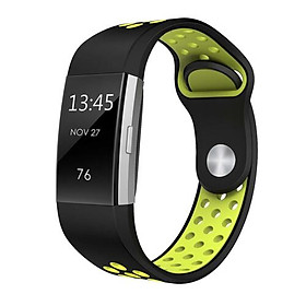 Soft Silicone Replacement Spare Sport Band Bracelet Strap for Fitbit Charge 2