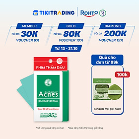 Phim Thấm Dầu Acnes Oil Remover Film 100 Tờ