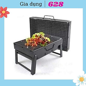 Mua Bếp nướng than hoa vuông_bếp nướng than hoa ngoài trời