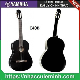 Đàn Guitar Classic Yamaha C40 đen ( Chính hãng bảo hành toàn quốc)