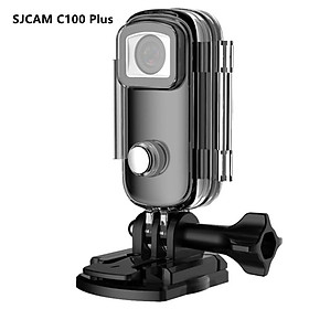 Camera SJCAM C100Plus Mini Thumb 1080P30FPS / 2K30FPS H.265 12MP 2.4G WiFi Vỏ chống nước 30M Máy quay DV thể thao hành động Màu sắc: Đen