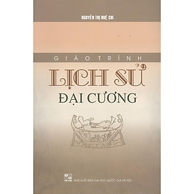 Ảnh bìa Giáo Trình Lịch Sử Đại Cương