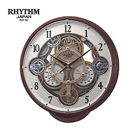 Đồng hồ Rhythm Magic Motion 4MH886WU23- 39.0 x 41.0 x 8.6cm, Dùng PIN.