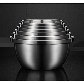 Mua Set 6 Thau Inox 304 ( 22cm  24cm  26cm  28cm  30cm  32cm )