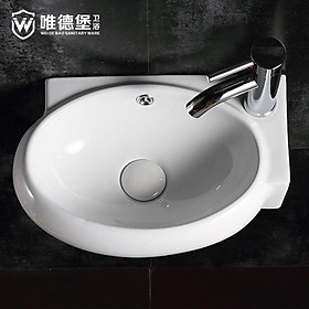 Chậu lavabo mini treo góc hoặc thẳng Choson