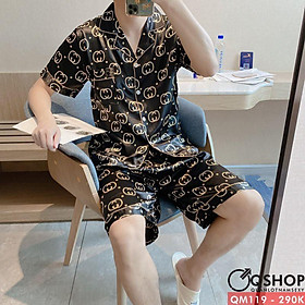 BỘ ĐỒ PIJAMA NGẮN NAM QM119