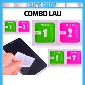 Mua Khăn lau 1 và 2 mếng lau vệ sinh màn hình điện thoại