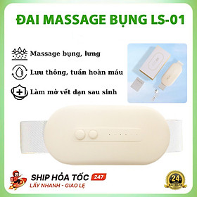 Máy Massage Làm Ấm Bụng Tiện Lợi Giảm Đau Cho Chị Em Đến Kì, Chườm Ấm Giảm Đau Bụng Kinh Điều Chỉnh Nhiệt Độ Phù Hợp
