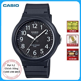 Đồng hồ nam dây nhựa Casio MW-240-1BVDF