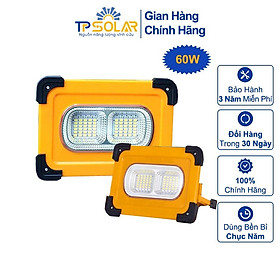 Mua Đèn Đa Năng Cầm Tay Năng Lượng Mặt Trời TP Solar TP-X60 Công Suất 60W Chống Nước IP65  Sạc Pin Cho Điện Thoại
