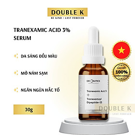 Serum Sáng Da Mờ Nám Sạm DrCeutics Tranexamic Acid 3% + Tranexamoyl Dipeptide-23 - Double K