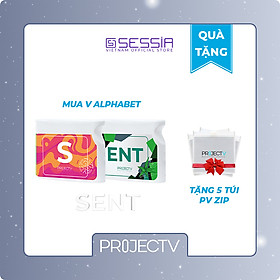 Thực Phẩm Sức Khoẻ S+ENT | V Alphabet - Ổn định đường tiêu hóa, Tăng cường dinh dưỡng thần kinh & Xương chắc khỏe - PROJECT V - Xuất xứ Pháp, Hàng Chính Hãng