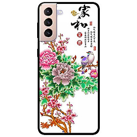 Ốp lưng dành cho Samsung Galaxy S21 mẫu Hoa Mẫu Đơn
