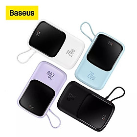 Pin Dự Phòng Sạc Nhanh Baseus Qpow Pro Digital Display Fast Charge Power Bank 10,000mhA Cho IPhone,Type-C - hàng chính hãng