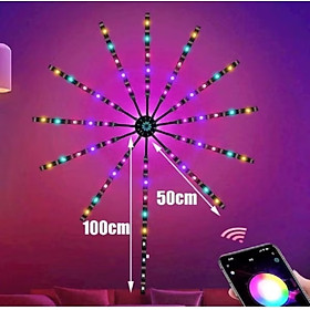 1 BỘ ĐÈN LED TRANG TRÍ SÁNG PHAO HOA DÁN TƯỜNG CỰC ĐẸP MẪU MỚI 