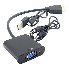 HDMI-VGA Cable Adapter Converter Video Adapter for Computer Tablets
