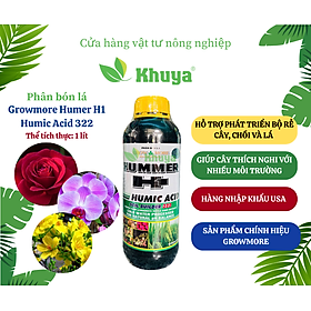 Mua Phân bón lá Growmore Humer H1 Humic Acid 322 loại 1 Lít Phát Triển Thân  Chồi  Lá