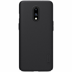 Ốp lưng Oneplus 7 cứng đen Nillkin kèm kê máy - Hàng nhập khẩu