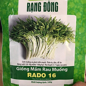 Hạt Giống Mầm Rau Muống, Rau Mầm 100 Gram Rạng Đông