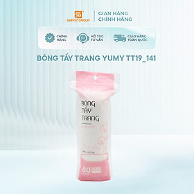 Bông tẩy trang YUMY túi 90 miếng, bông cotton tự nhiên, mềm mịn, không xơ (TT19_141)