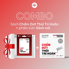 Combo Sách Giấy tặng Sách Nói | The Procrastination - Chấm Dứt Thói Trì Hoãn