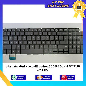 Bàn phím dùng cho Dell Inspiron 15 7000 2-IN-1 G7 7590 7591 US - Hàng Nhập Khẩu New Seal