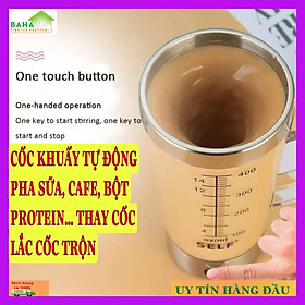 CỐC KHUẤY TỰ ĐỘNG PHA SỮA, CAFE, BỘT PROTEIN… THAY CỐC LẮC CỐC TRỘN 