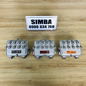 Mua Bộ chia 8 way tap ngoài trời 11 23 26dB   Zinwell