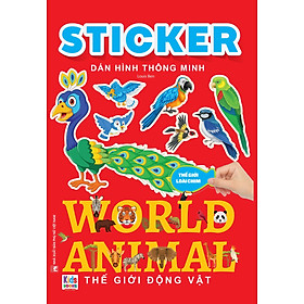 Sách – Sticker dán hình thông minh – Thế Giới Loài Chim