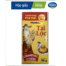 Combo Creamer đặc có đường Vinamilk Tài Lộc - Hộp Giấy 380g