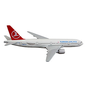 Mô Hình Máy Bay Trưng Bày Boeing 777 Turkish Airlines Everfly (Trắng)