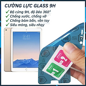Dán cường lực dẻo nano 9H dành cho iPad Air 9.7 inch