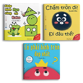 Combo (3 Tập): Sách Ehon - Điều Kỳ Diệu Của Hình Khối Dành Cho Trẻ Từ 0 - 6 Tuổi